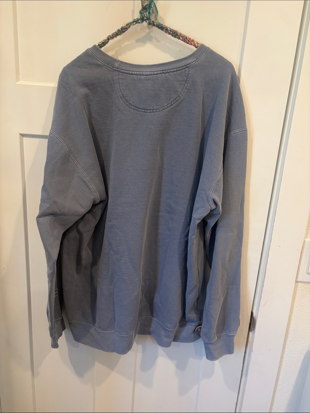 Comfort Colors Light Blue Crewneck Sweatshirt - Picture 2 of 5